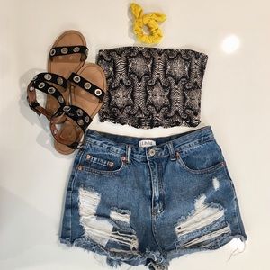 Sexy Tahitian Tropics Tube Top